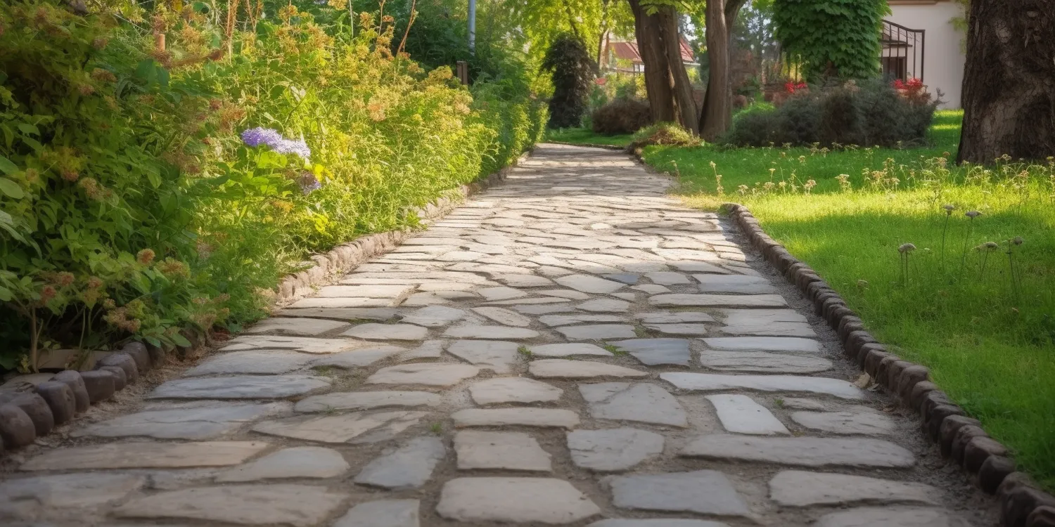 Etapy układania kostki brukowej
