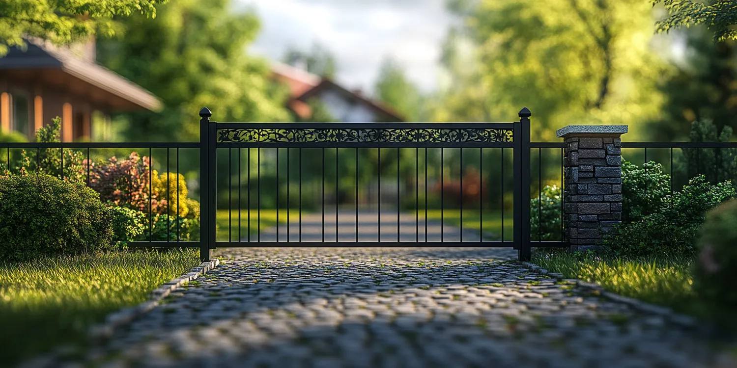 Alu Sichtschutzzaun aus Polen