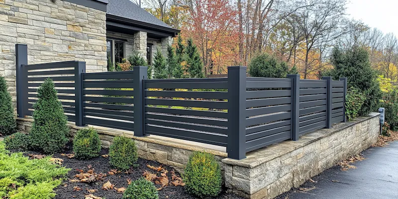 Aluminium Zaun Polen