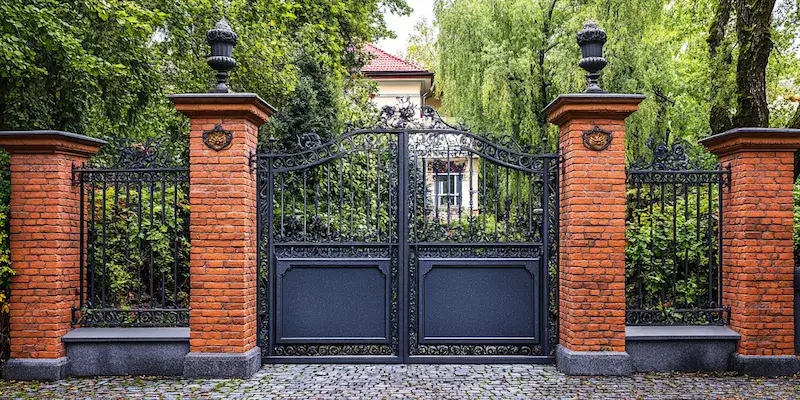 Aluminiumzaun aus Polen