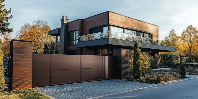 Metalzaune aus Polen