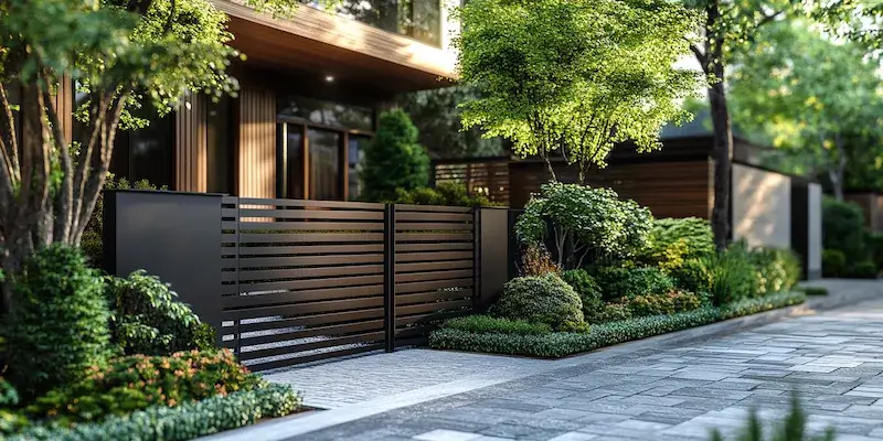 Sichtschutzzäune aus Polen mit Montage