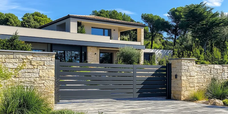 Sichtschutzzaun Polen mit Montage