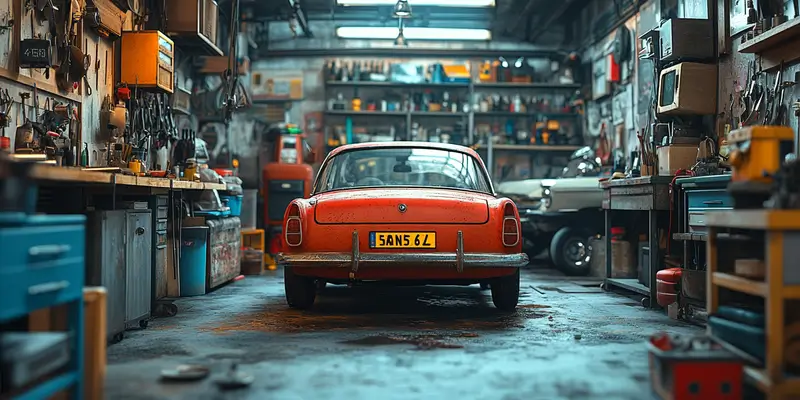 Jak pomalowac warsztat samochodowy?