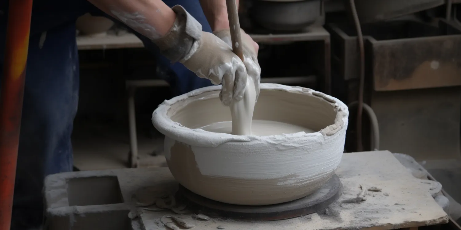 Materiały na warsztatach z ceramiki